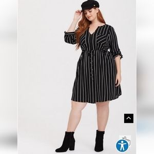 Torrid Mini Challis Dress 1X